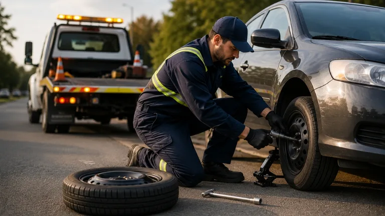 Flat Tire Change